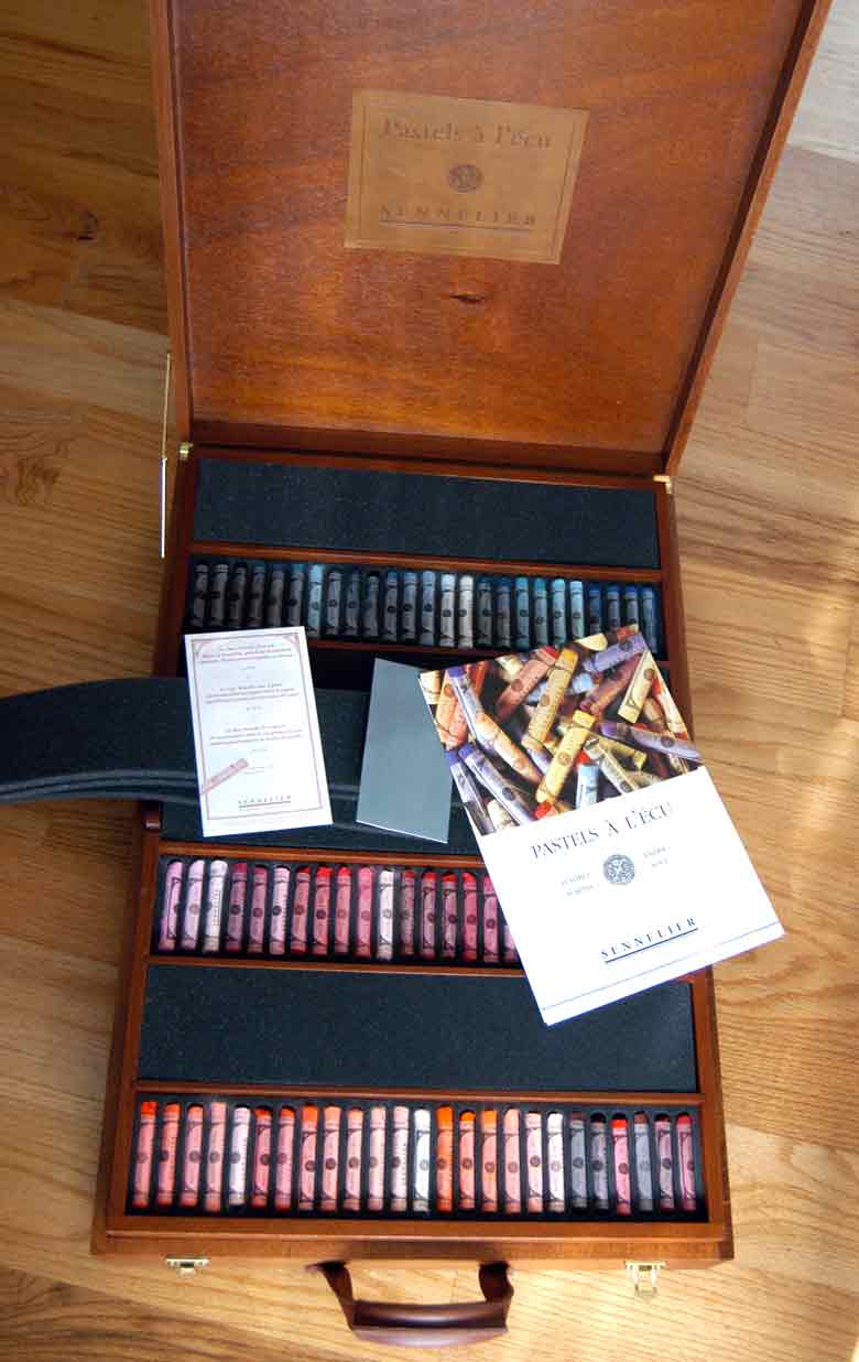 Sennelier Extra-Soft Pastel Wood Box Set of 525
